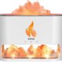 DENX Fire Style Himalayan Salt Humidifier & Aroma Diffuser - 250ml