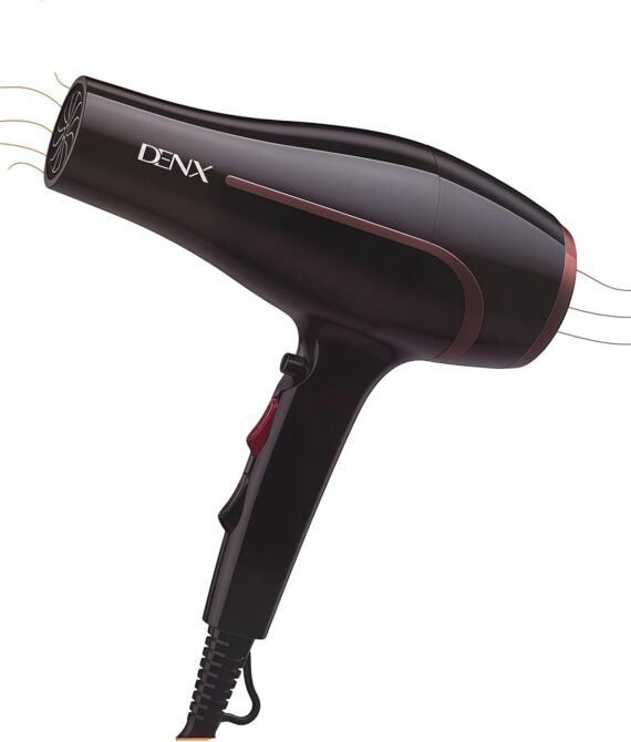 DENX Professional Hair Dryer 2200W with Hot/Cold Air Settings – DX1384