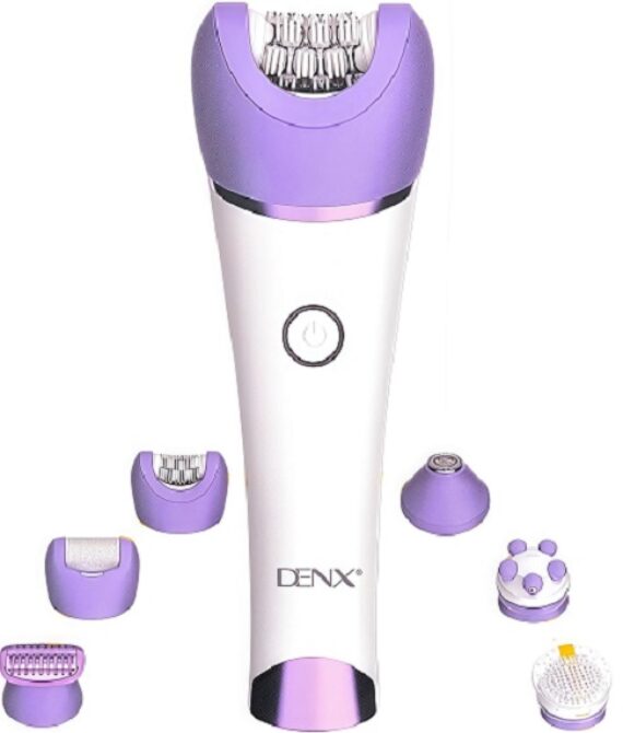 6-in-1 Women’s Epilator & Shaver – Wet & Dry Hair Removal