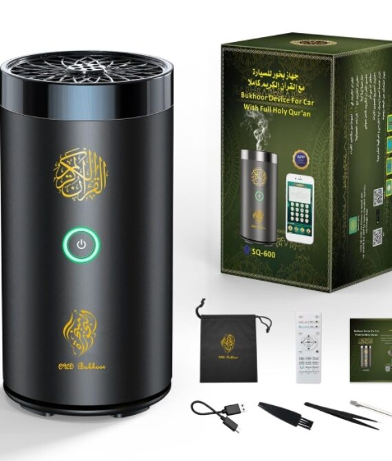 2-in-1 Electric Incense Burner & Quran Speaker with Remote – SQ-600
