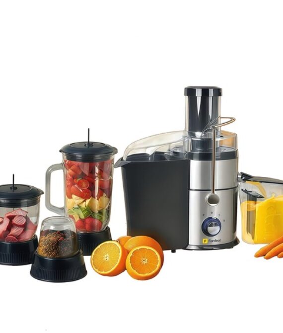 4-in-1 Juicer Blender Grinder & Meat Mincer Machine – 850W – Fordeal