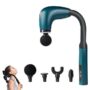 U-Shaped Deep Tissue Massage Gun for Back Pain Relief - 9 Speeds