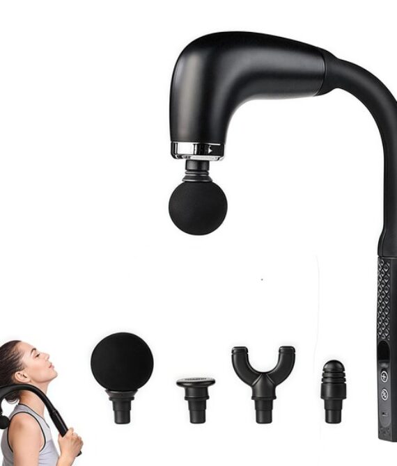Deep Tissue Massage Gun with U-Shape Head for Back & Neck Pain