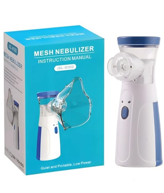 Portable Ultrasonic Mesh Nebulizer for Kids & Adults – Silent, Rechargeable