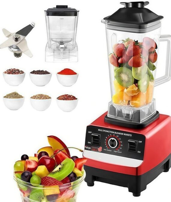 5500W High Speed Blender 2.5L – Ice Crusher, Grinder, Smoothie Maker