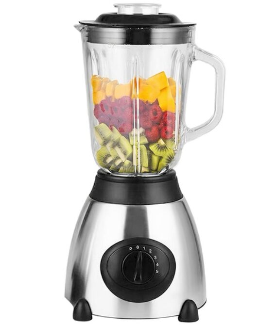 2800W High Power Blender with 1.5L Glass Jar & Grinder – For Ice