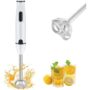 400W Electric Hand Blender with Stainless Steel Blades - For Soups