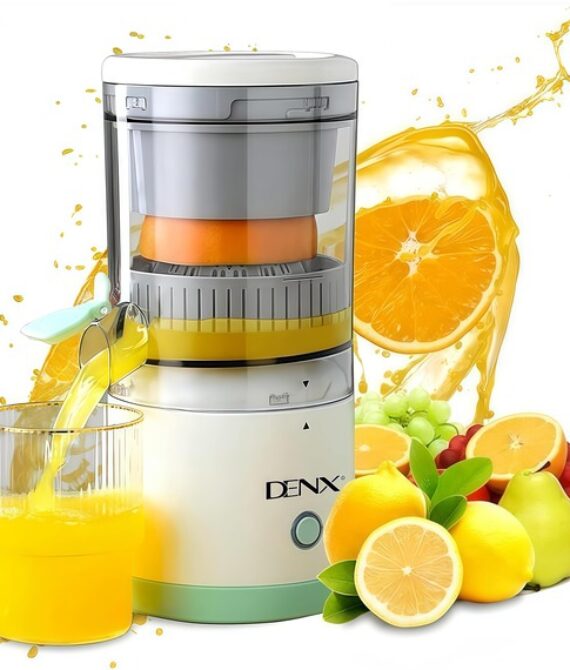 DENX Portable USB Rechargeable Citrus Juicer for Travel & Home – DX1721
