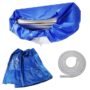 Waterproof AC Cleaning Cover with Drain Outlet for Wall Mounted Units