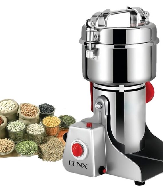 DENX Ultra-Fine Grinder for Coffee Beans & Grains – Commercial Use
