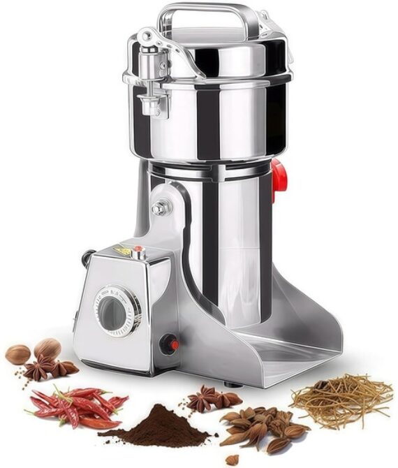 Fordeal 2000w powerful power spice grinder, can grind up to 400g grains, suitable for 5-8 people, grind cumin cardamom coffee bean grains