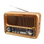 DENX Retro Bluetooth Speaker with AM/FM/SW Radio & USB Playback
